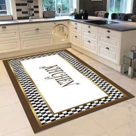 تصویر فرشینه آشپزخانه طرح ‌kitchen کد ۰۲۹ kitchen rug kitchen