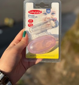 تصویر مسواک انگشتی - ابی 