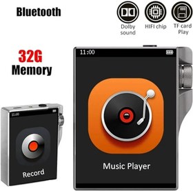 تصویر mp3 پلیر HI FI Q3 NEW Q3 HIFI Audio Player DSD256 Decoding Audiophile Grade MP3 Music Player Bluetooth Touch Screen FM/Recorder