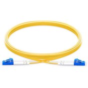 تصویر پچ کورد فیبرنوری 1 متری نگزنس LC-LC داپلکس سینگل مود Nexans 