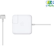 تصویر آداپتور برق ۴۵ وات اپل مدل MagSafe 2 