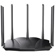 تصویر روتر دو بانده AX3000 تندا مدل TX12 Pro AX3000 Dual Band Gigabit Wi-Fi 6 Router TENDA TX12 Pro