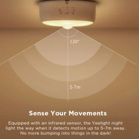 تصویر چراغ هوشمند با سنسور تشخیص حرکت Yeelight شیائومی ا Xiaomi Yeelight Rechargeable Motion Sensor Nightligh Xiaomi Yeelight Rechargeable Motion Sensor Nightligh