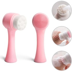 تصویر فیس براش اورجینال برند Genel markalar مدل Double Sided Cleansing Facial Brush کد 41659049 