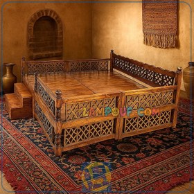 تصویر تخت سنتی 8 نفره TrK311 