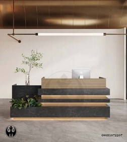 تصویر میز کانتر و پذیرش مدل p337 - 250 