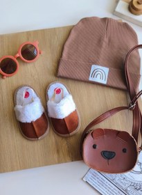 تصویر پاپوش مدل آگ پشمی 