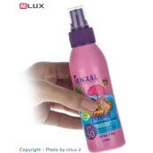 تصویر اسپری ضد آفتاب دخترانه صورتی سی گل  SPF50 ا Seagull Kids Sunscreen pink Spray SPF50 150ml Seagull Kids Sunscreen pink Spray SPF50 150ml