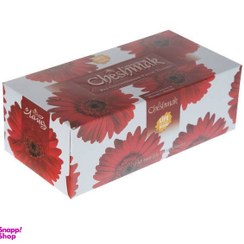 تصویر دستمال کاغذی 150 برگ چشمک مدل Red Chrysanthemum 56 