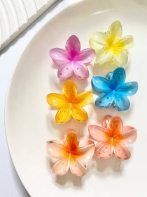 تصویر کلیپس مو پلومریا سایز ۸ سانت 