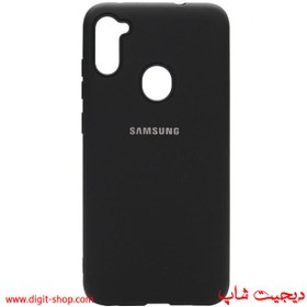 تصویر قاب گوشی سامسونگ A11 و M11 گارد A11 کاور مدل ژله ای مشکی مناسب ام 11 , ا11 قاب Black Matte TPU Cover For Samsung Galexy A11 / M11 