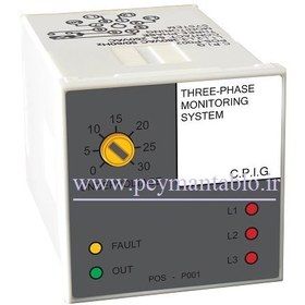 تصویر کنترل فاز آنالوگ سوکتی (P001) پنج چراغ (C.P.I.G) 
