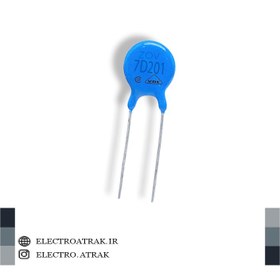 تصویر وریستور های 200 ولتی VDR - VD201 200V VDR varistors
