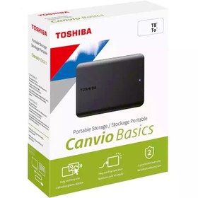 تصویر هارد اکسترنال توشیبا مدل Canvio Basics ظرفیت 4 ترابایت 