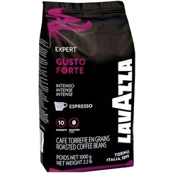 تصویر قهوه لاوازا گوستو فرته ۱۰۰۰ گرم Lavazza Gusto Forte coffee 1000 grams Italy sallika