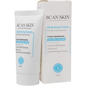 تصویر کرم آبرسان و مرطوب کننده اسکن اسکین پوست خشک و خیلی خشک 50 میل Scan Skin Hydrating Cream for dry to very dry skin 50ml