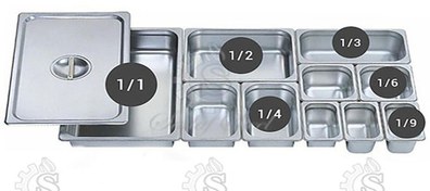 تصویر بن ماری استیل عمق ۱۰ سانت مدل AS5 