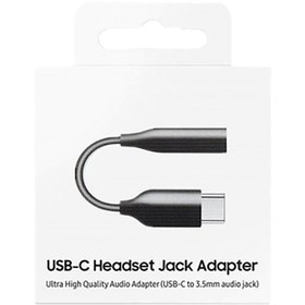 تصویر تبدیل های کپی تایپ سی به صدا سامسونگ - سفید ا Samsung Type-C Headset Jack Adapter Samsung Type-C Headset Jack Adapter