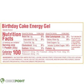 تصویر پاور ژل BIRTHDAY CAKE GU 
