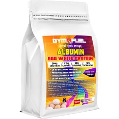 تصویر پودر سفیده تخم مرغ جیم فیول ۱ کیلوگرم 