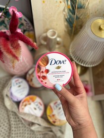تصویر اسکراب و پولیش بدن داو Dove body scrub and body polis 