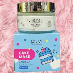 تصویر ماسک صورت آبرسان وارمی حاوی دانه نارنجی ویتامین سی حجم 100میل 