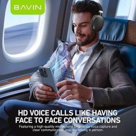 تصویر هدفون بلوتوث باوین Bavin BH-55 