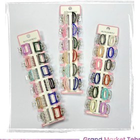 تصویر کلیپس مو کوچک آبرنگی 