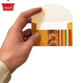 تصویر پاکت سکه طرح دار اکلیلی کد 1739 Envelope 65x110mm No 1739