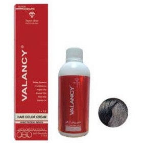 تصویر کیت رنگ مو والانسی شماره FM2 رنگ قهوه ای دودی خیلی تیره VALANCY FM2 Hair Color 100 m