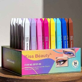 تصویر خط چشم رنگی ماژیک قلمی کیس بیوتی کد 022 Case Beauty colored eyeliner pencil