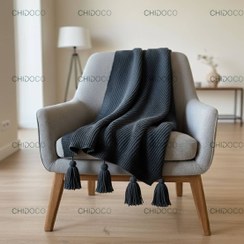 تصویر شال مبل کورن وال مدل کارما سایز ۱۴۰×۱۸۰ سانتی‌متر 