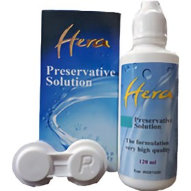 تصویر مایع لنز هرا (محلول شستشوی لنز) 120 میل Hera Preservative-Soution