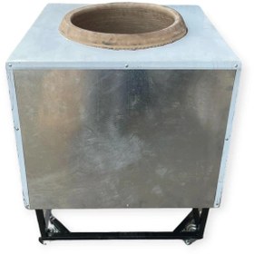 تصویر تنور گلی باکس ۸۰×۸۰ 