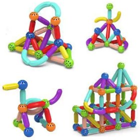 تصویر اسباب بازی مگنت مغناطیسی ۳۶ قطعه 