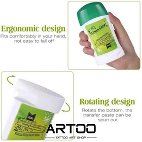 تصویر مام استنسیل GREEN CARD 