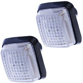 تصویر چراغ راهنما رو گلگیر 405 و پارس بی رنگ بدون لامپ بسته دو عددی مدل AUTOLIGHT-158 