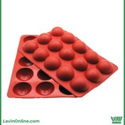 تصویر قالب سیلیکونی نیمکره 5 سانت 