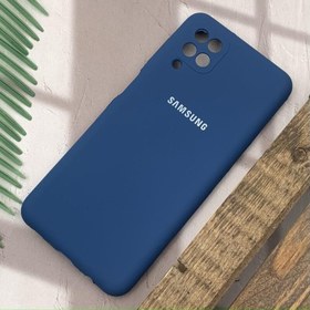 تصویر قاب سیلیکونی اورجینال برای Samsung Galaxy A12/M12 - صورتی Silicone mobile case for Galaxy A1212