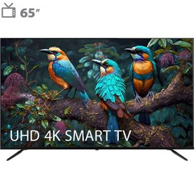 تصویر تلویزیون ایکس ویژن مدل XCU665 سایز ۶۵ اینچ UHD 4K هوشمند 