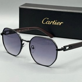 تصویر عینک آفتابی مردانه cartier کارتیر 