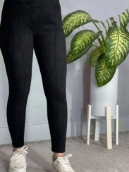 تصویر شلوار سوییت گرم بالا سایز ۳۶ رنگ طوسی 