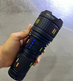 تصویر چراغ قوه دستی پلیسی اسمال سان مدل ZY-T707 Small Sun Flashlight Model ZY-T707