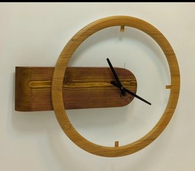 تصویر ساعت چوبی کلاسیک 