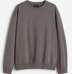 تصویر سویشرت گشاد و راحت برند H&M Relaxed Fit Sweatshirt