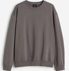 تصویر سویشرت گشاد و راحت برند H&M Relaxed Fit Sweatshirt