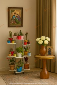 تصویر استند گلدان 