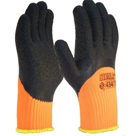 تصویر دستکش حوله‌ای ضدبرش لوکس 3/4 سیگما 434+ - قیمت هر جفت ا anti-cut gloves SIGMA 434+ anti-cut gloves SIGMA 434+