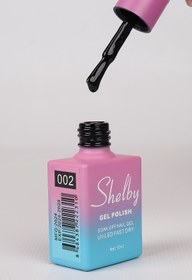 تصویر لاک ژل ۱۰ میل شلبی مشکی 002 