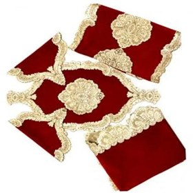 تصویر ست رومیزی سنتی ۵ تکه 